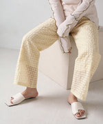 GINGHAM CHECK PANTS