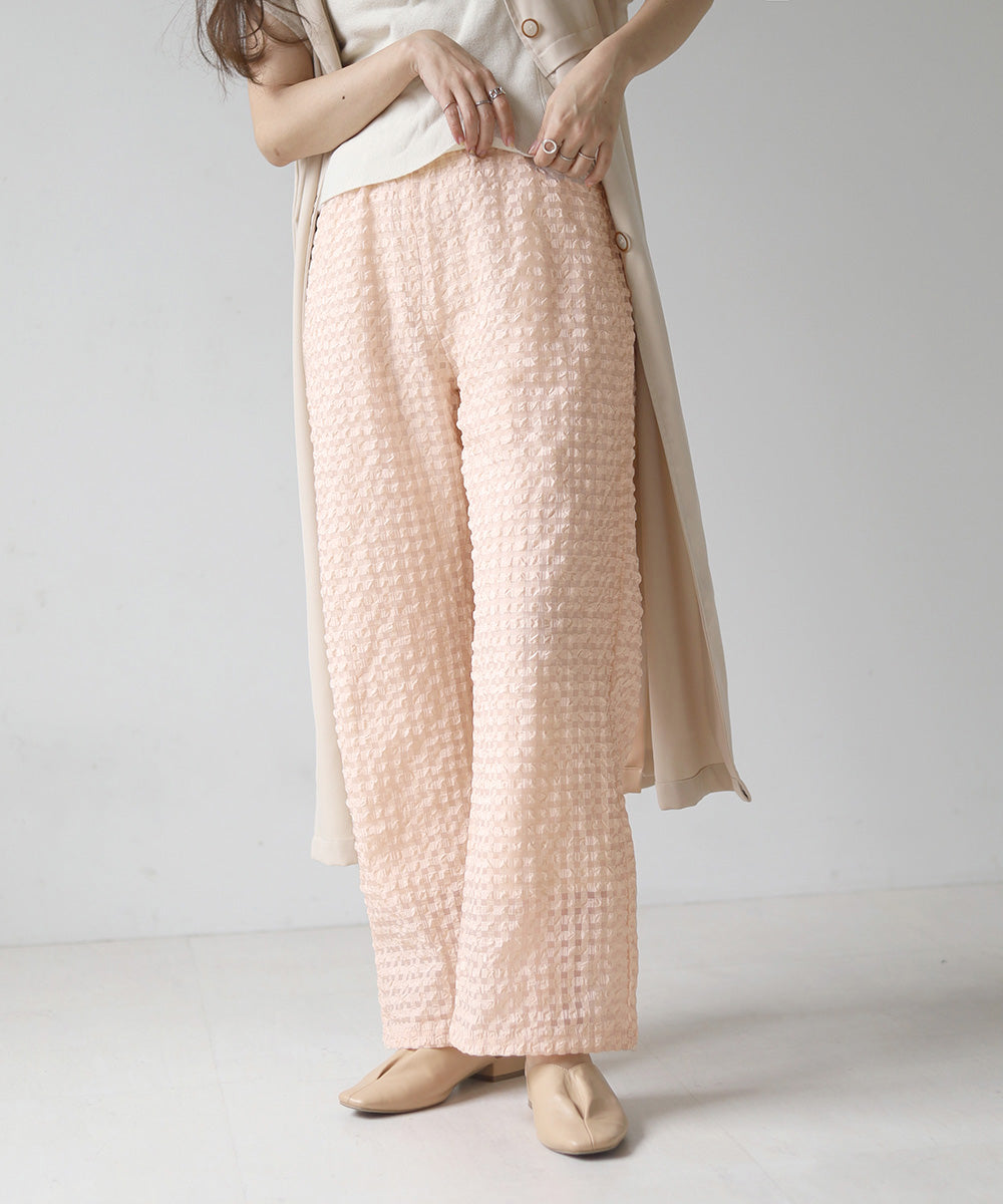 GINGHAM CHECK PANTS
