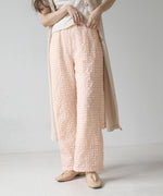 GINGHAM CHECK PANTS