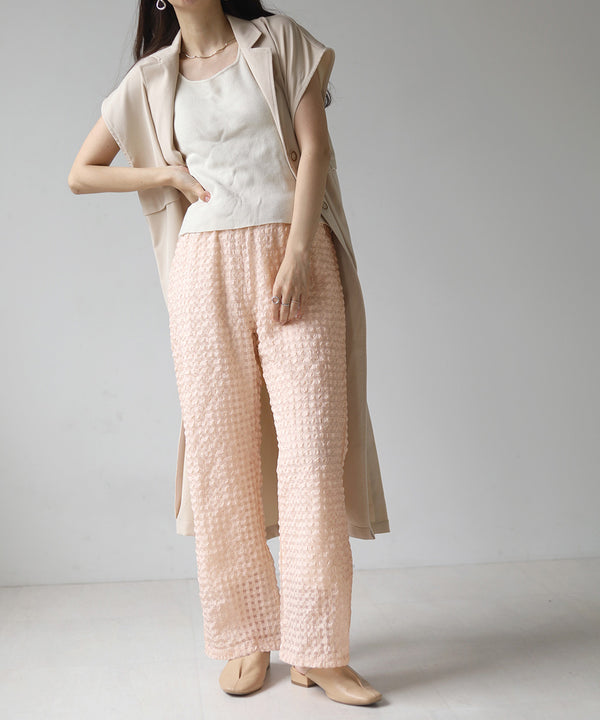 GINGHAM CHECK PANTS