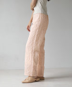 GINGHAM CHECK PANTS