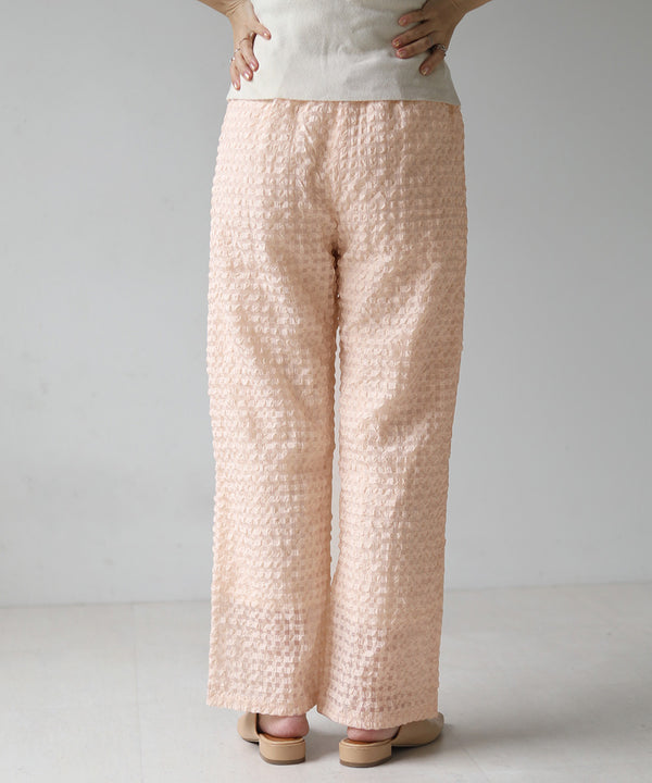 GINGHAM CHECK PANTS