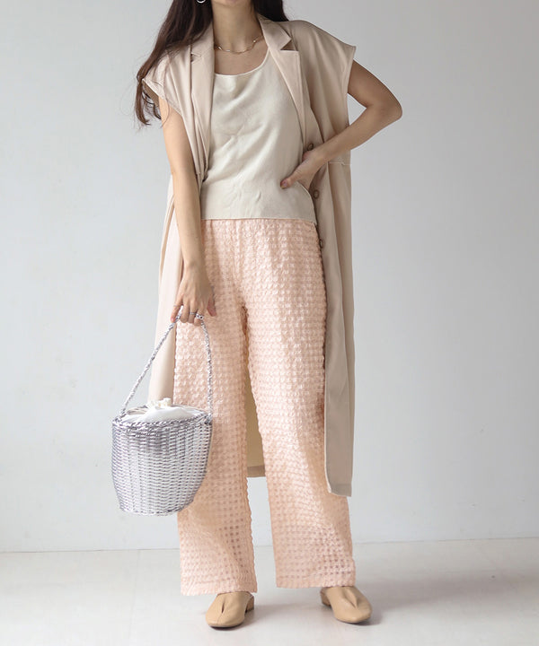 GINGHAM CHECK PANTS