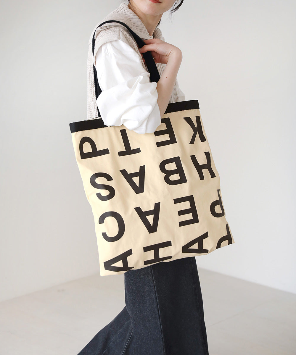 Alphabet clearance canvas bag